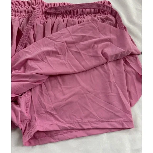 2 in 1 Womens Flowy Athletic Shorts‎ for Running,Yoga,Workout,Biker Butterfly - Picture 4 of 9